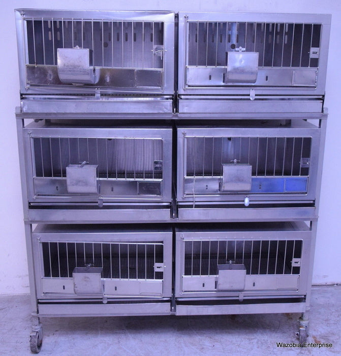 WAHMANN CAGES STAINLESS STEEL ANIMAL CAGE