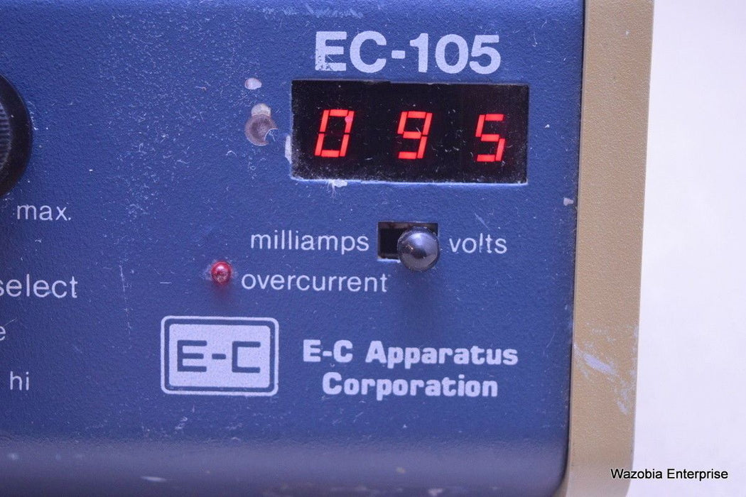 E-C APPARATUS CORPORATION MODEL EC-105 POWER SUPPLY