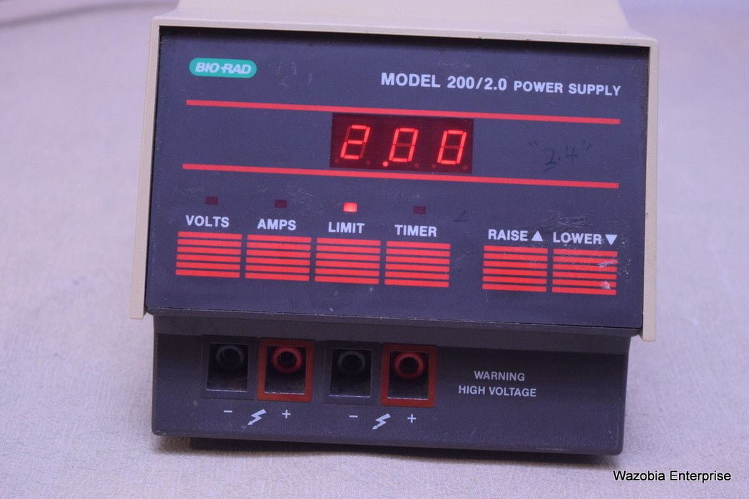 BIO RAD MODEL 200/2.0 POWER SUPPLY