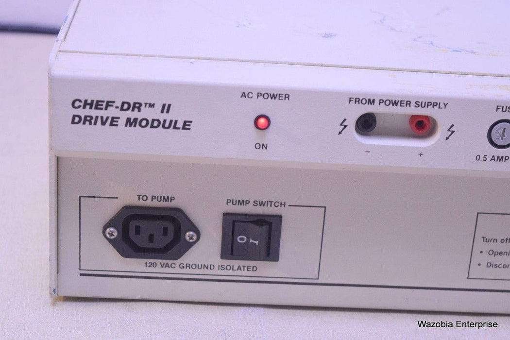 BIO-RAD CHEF-DR II DRIVE MODULE ELECTROPHORESIS POWER SUPPLY