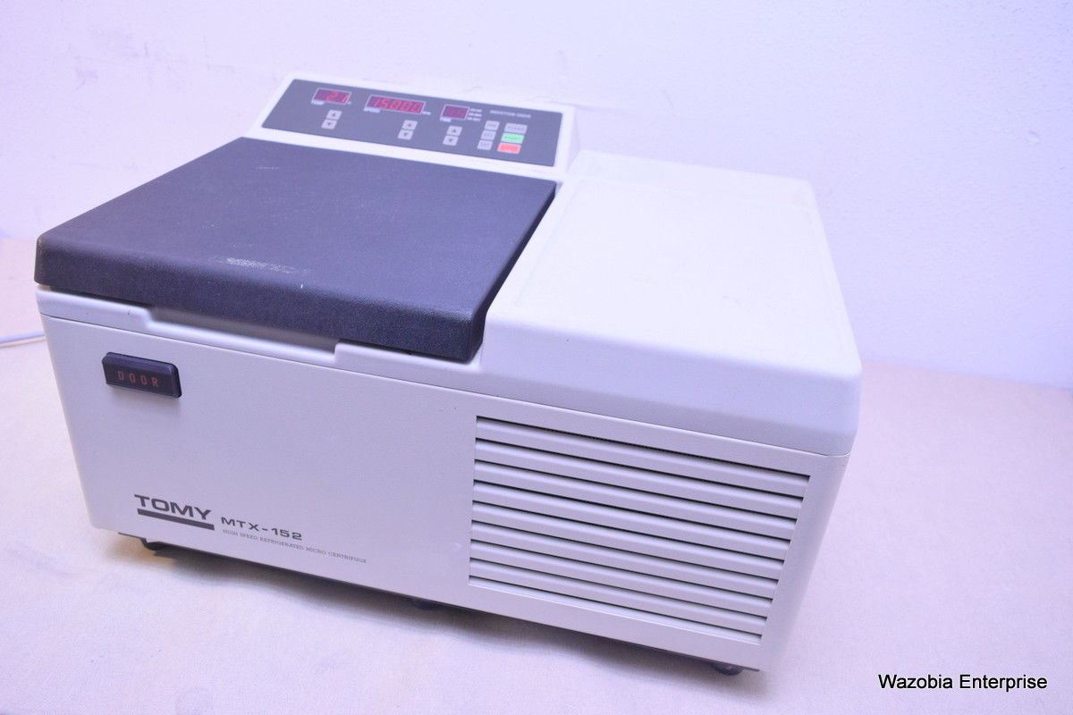 TOMY MTX-152 HIGH SPEED REFRIGERATED MICROCENTRIFUGE