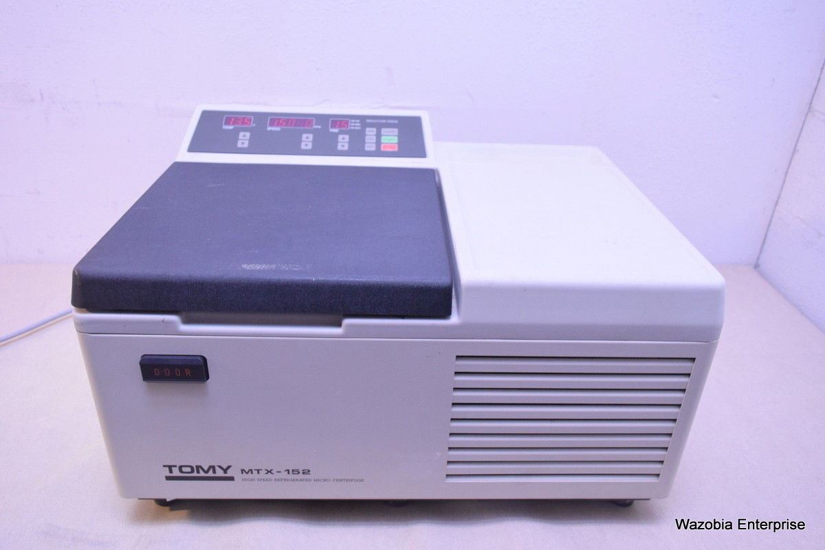 TOMY MTX-152 HIGH SPEED REFRIGERATED MICROCENTRIFUGE