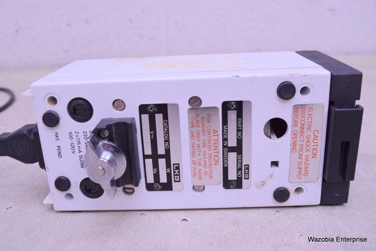 LKB 2132 MICROPERPEX PERISTALTIC PUMP 2132-001 90-01-1880