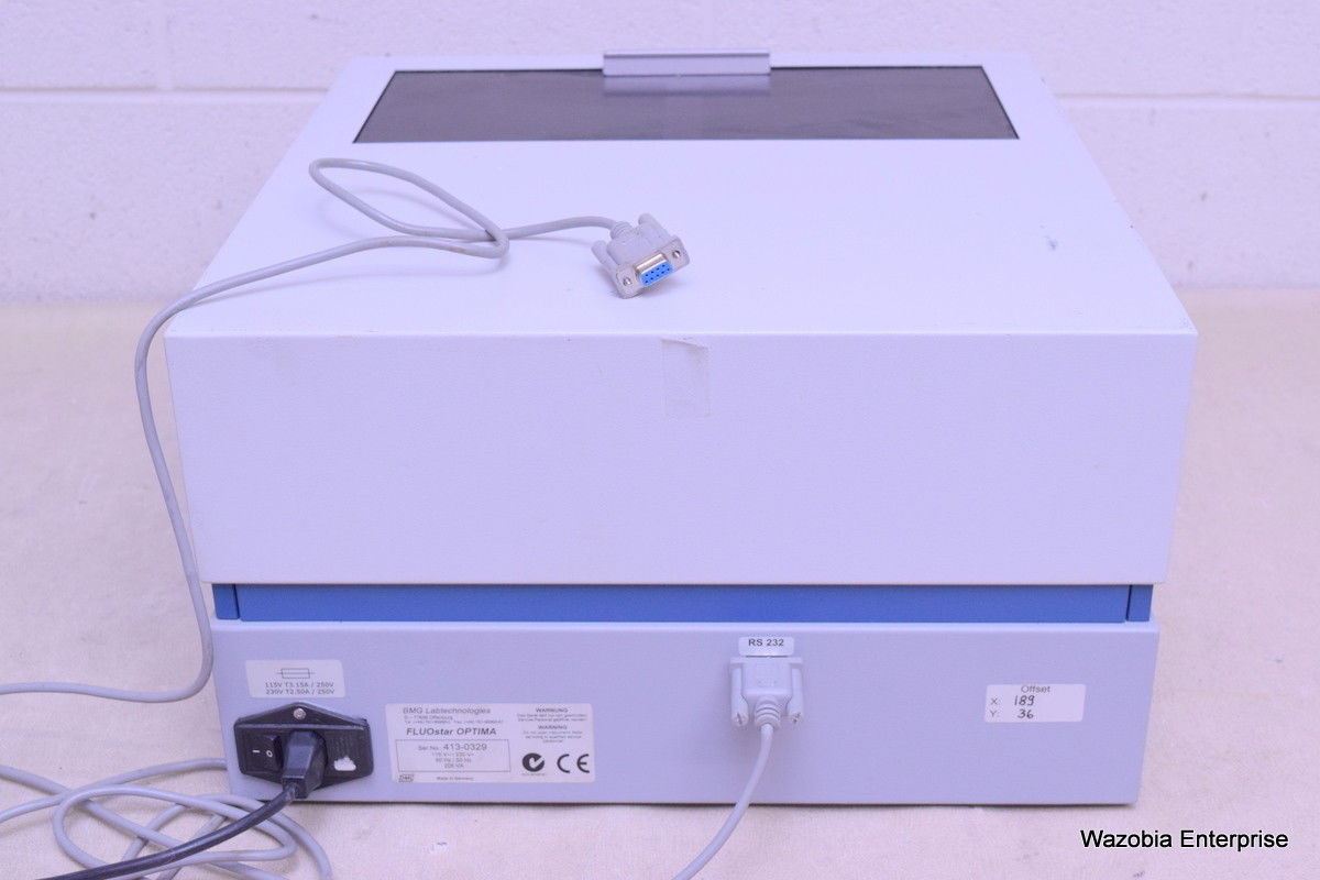 BMG LABTECH FLUOSTAR OPTIMA MULTIMODE MICROPLATE READER