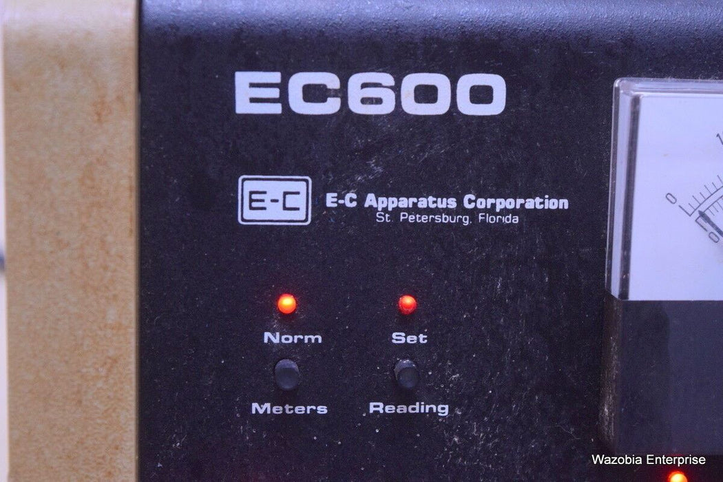 EC APPARATUS CORPORATION MODEL EC 600 POWER SUPPLY