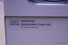 AFFYMETRIX STOVALL LIFE SCIENCE GENECHIP HYBRIDIZATION OVEN 640 CAROUSEL