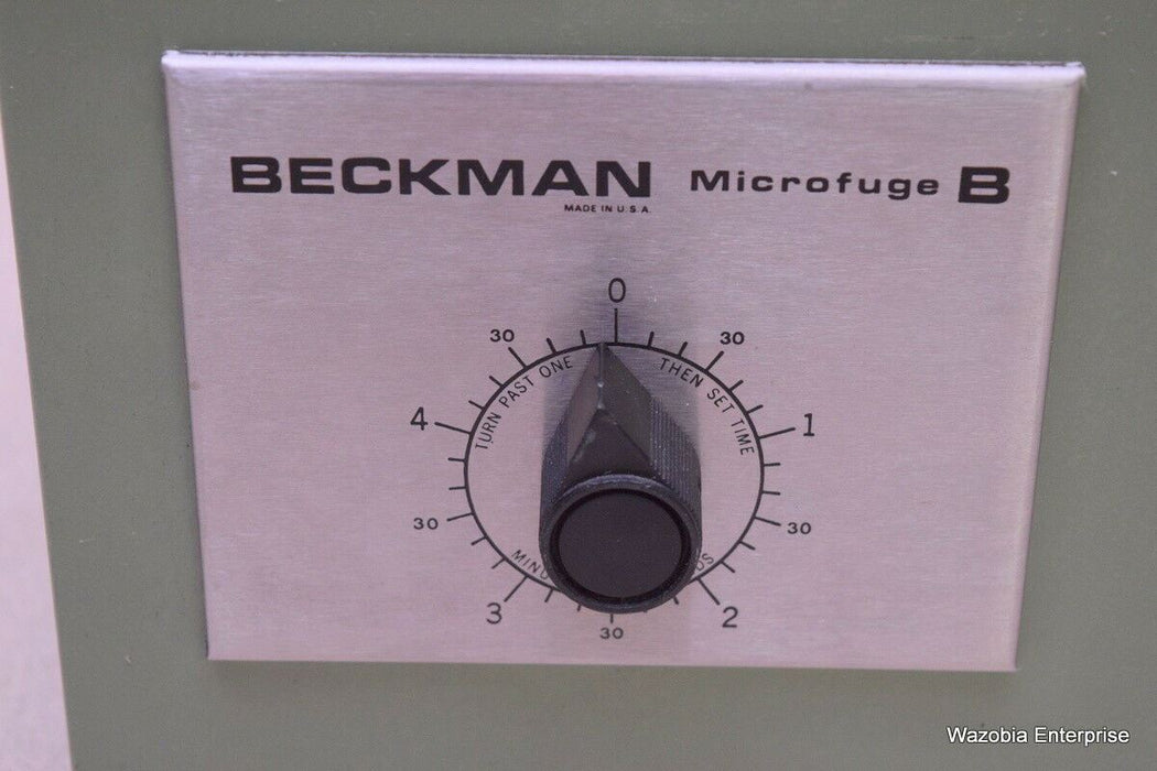 BECKMAN MICROFUGE B CENTRIFUGE