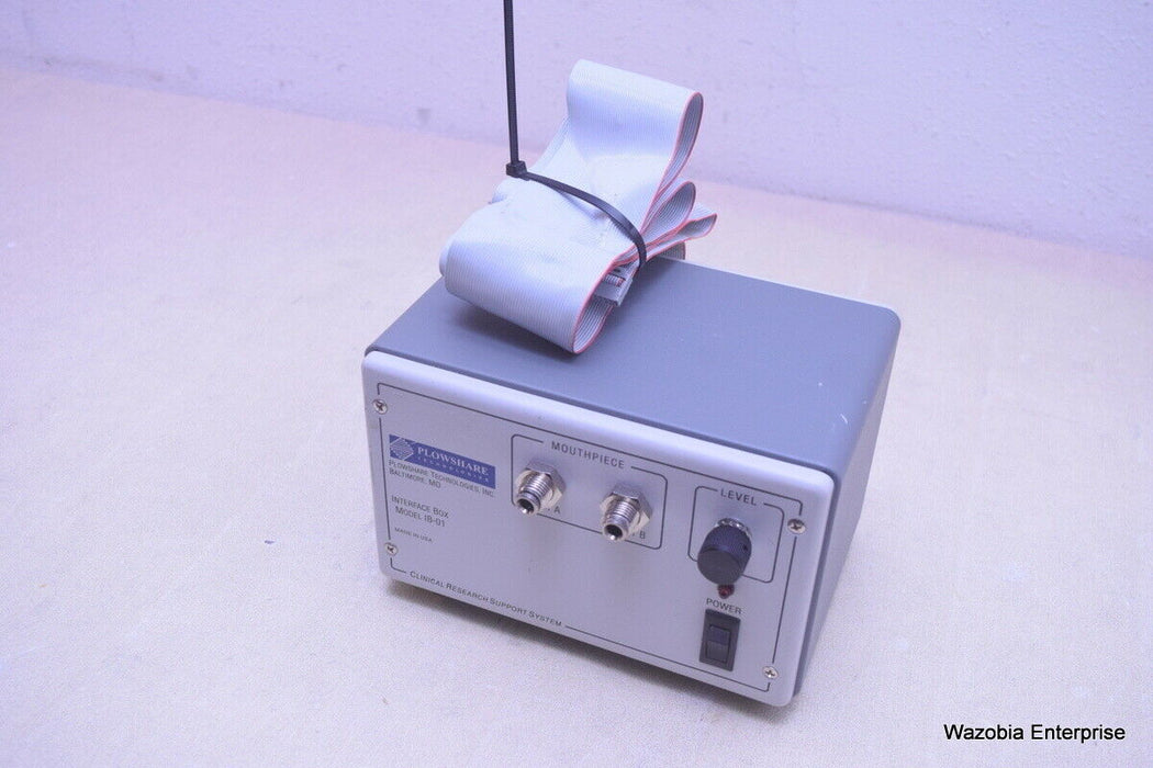 PLOWSHARE TECHNOLOGIES INTERFACE BOX MODEL IB-01