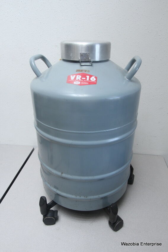 UNION CARBIDE LIQUID NITROGEN DEWAR VR-16 CRYOGENIC