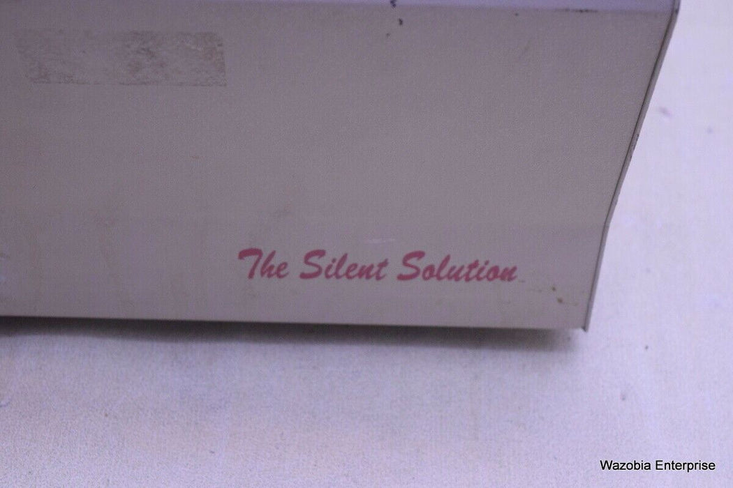 THE SILENT SOLUTION MODEL SILENCER 2100 CENTRIFUGE SYSTEM