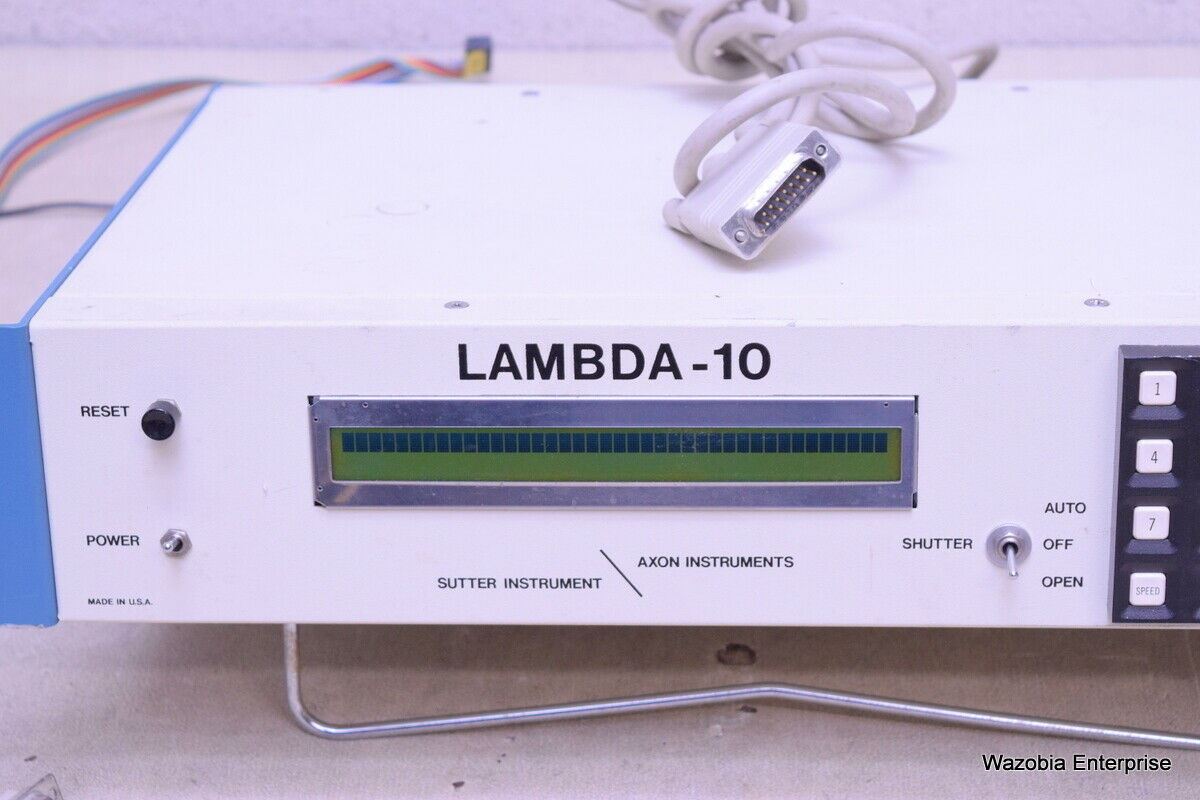 SUTTER INSTRUMENT LAMBDA-10 MICROSCOPE FILTER WHEEL CONTROLLER