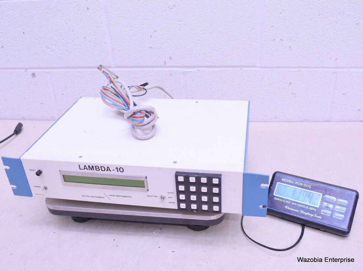 SUTTER INSTRUMENT LAMBDA-10 MICROSCOPE FILTER WHEEL CONTROLLER