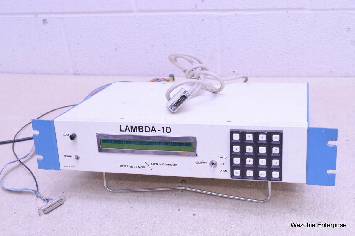 SUTTER INSTRUMENT LAMBDA-10 MICROSCOPE FILTER WHEEL CONTROLLER