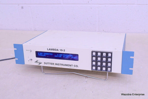 SUTTER INSTRUMENT LAMBDA 10-2 LB10-2 MICROSCOPE FILTER WHEEL CONTROLLER