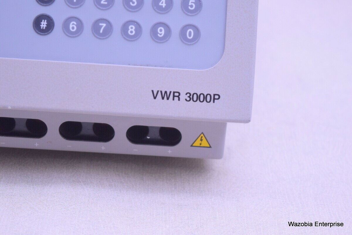 VWR SCIENTIFIC E-C APPARATUS CORPORATION MODEL VWR 3000P