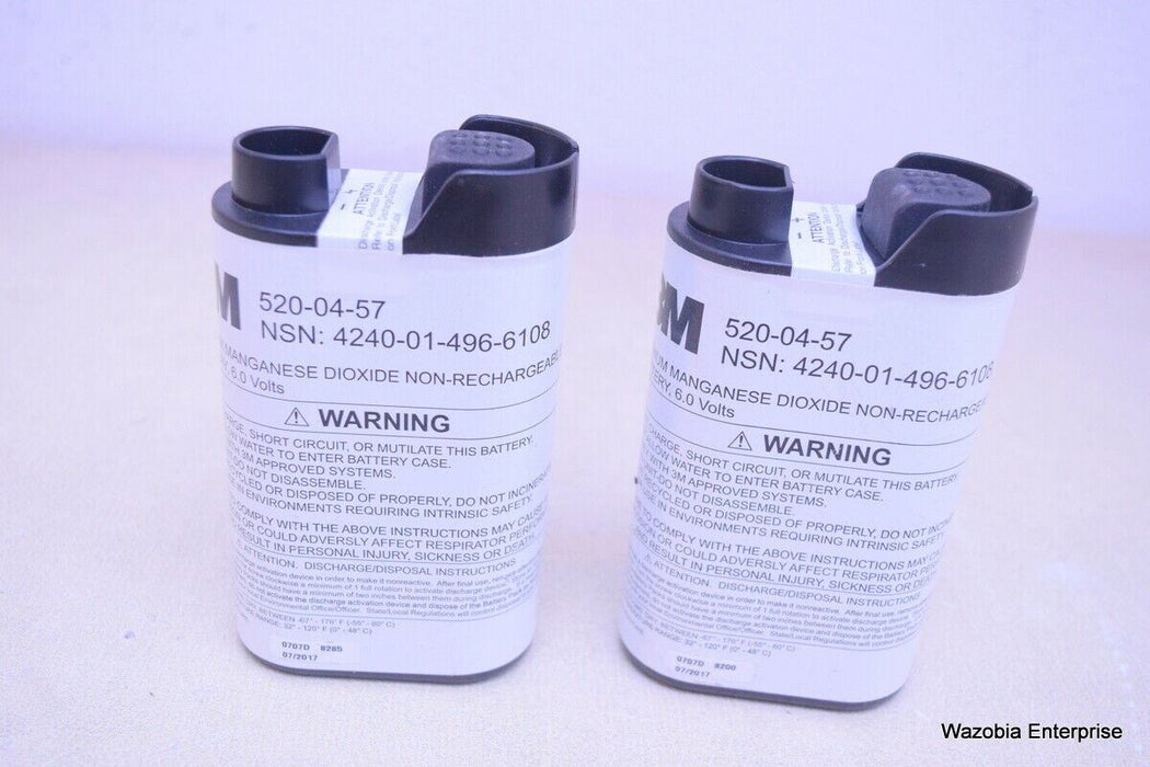 3M 520-04-57 LITHIUM MANGANESE DIOXIDE NON-RECHARGEABLE BATTERY