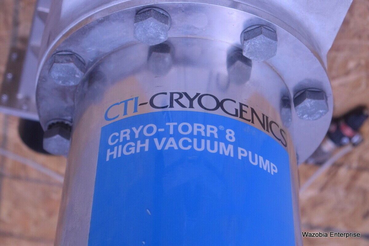 HELIX CTI-CRYOGENIC CRYO-TORR 8 HIGH VACUUM PUMP