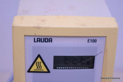 LAUDA  MODEL E100 HEATED WATER BATH CIRCULATOR  IMMERSION  RECIRCULATING