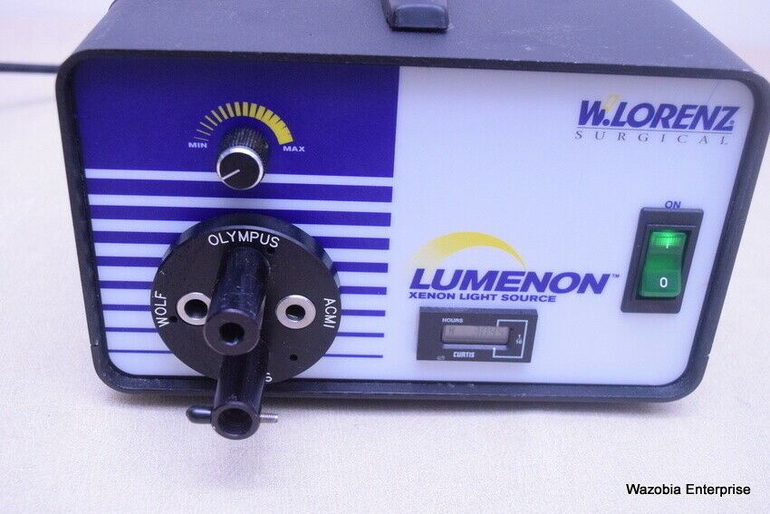 W.LORENZ SURGICAL LUMENON XENON LIGHT SOURCE MODEL 88-5000