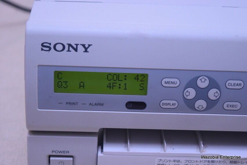 SONY COLOR VIDEO PRINTER UP-55MD