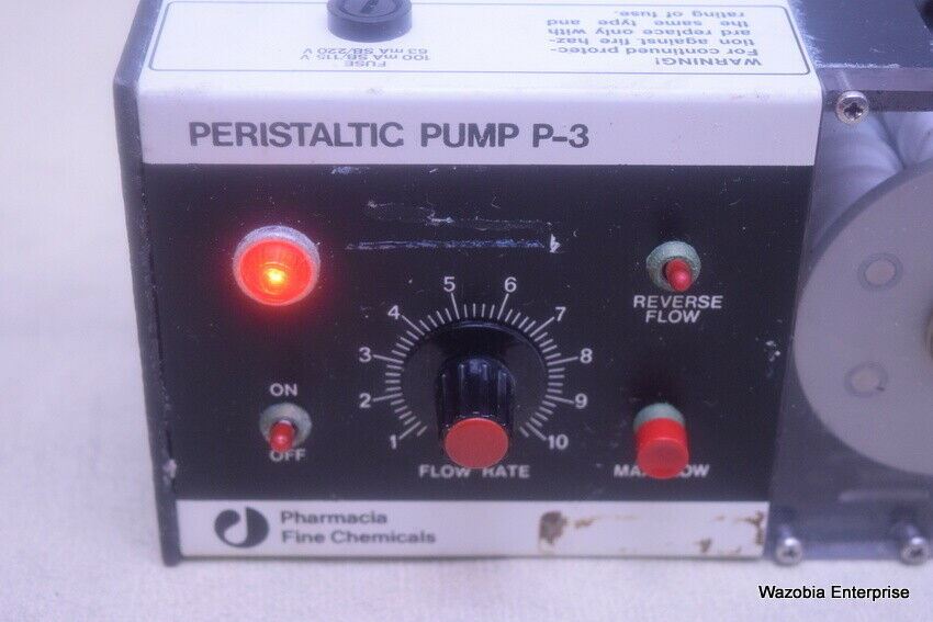 PHARMACIA FINE CHEMICALS PERISTALTIC PUMP P-3