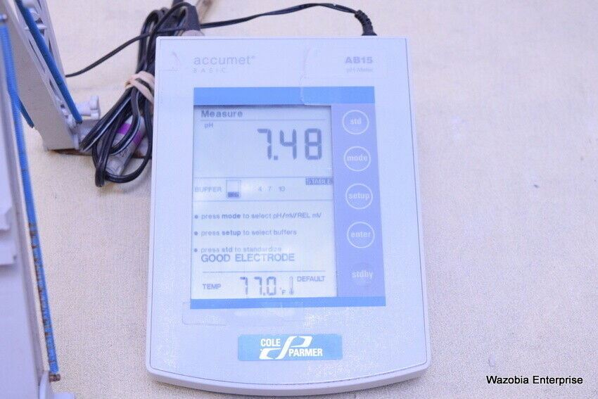 COLE PARMER ACCUMET BASIC MODEL AB15 PH METER