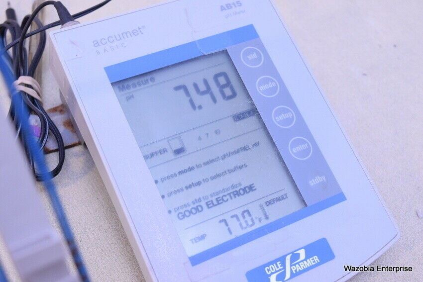 COLE PARMER ACCUMET BASIC MODEL AB15 PH METER