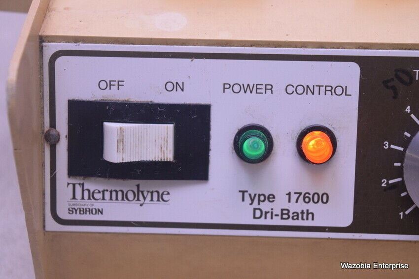THERMOLYNE SYBRON DRI BATH TYPE 17600 MODEL DB17615