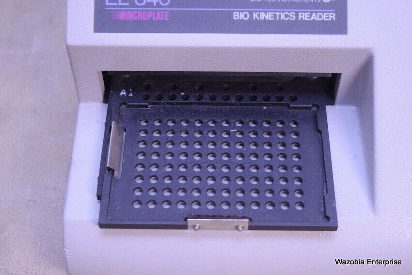 BIO-TEK INSTRUMENTS MICROPLATE BIO KINETICS READER MODEL EL 340 WITH AUTO WASHER