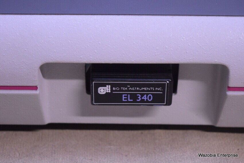 BIO-TEK INSTRUMENTS MICROPLATE BIO KINETICS READER MODEL EL 340 WITH AUTO WASHER