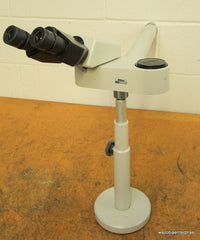 NIKON MICROSCOPE BINOCULAR HEAD EXTENDED DUAL VIEWING STATION & ADAPTER TUBE