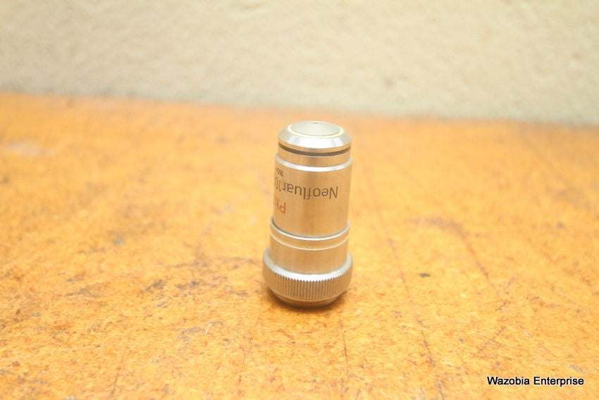 CARL ZEISS NEOFLUAR PH3 100/1.30 OEL 160/- 4461141 MICROSCOPE OBJECTIVE