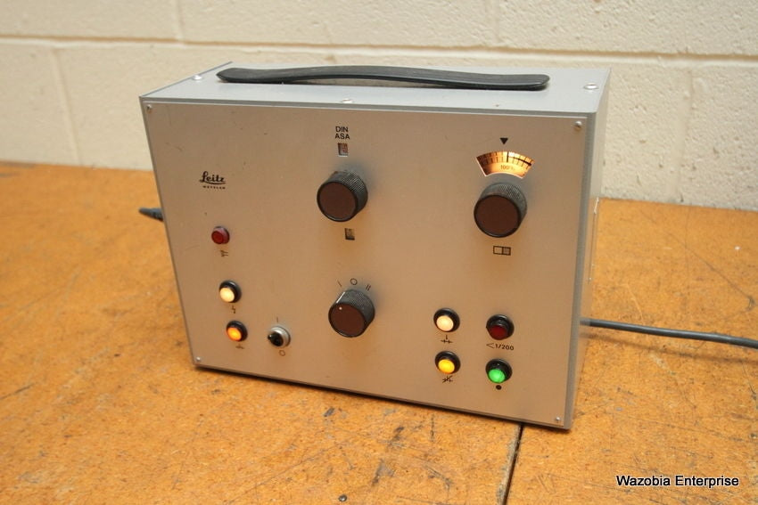 ERNST LEITZ GMBH WETZLAR MICROSCOPE POWER SUPPLY 301-184