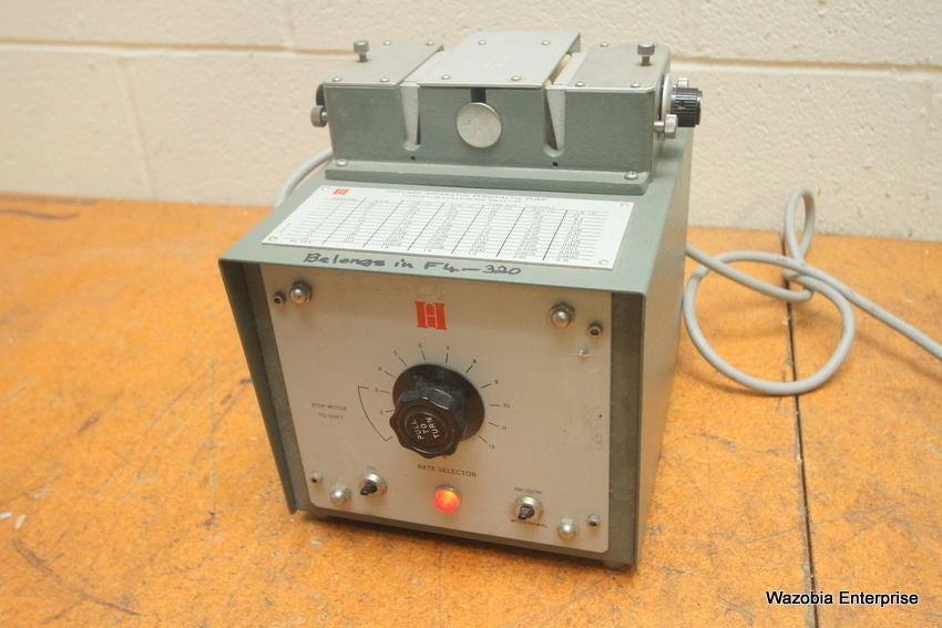 HARVARD APPARATUS PERISTALTIC PUMP MODEL 1201