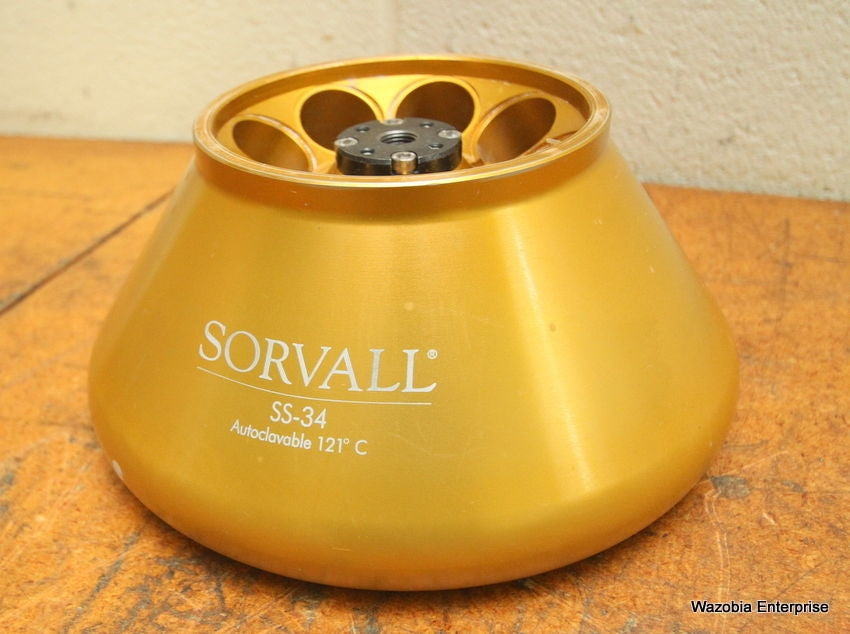 SORVALL SS-34 AUTOCLAVABLE 121 C CENTRIFUGE ROTOR