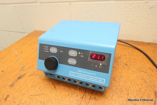 C.B.S SCIENTIFIC EPS-250 SERIES II ELECTROPHORESIS POWER SUPPLY EPS-250II