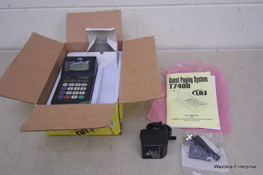 LRS LONG RANGE SYSTEMS GUEST PAGING SYSTEM T7400