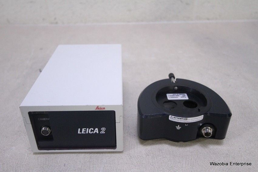 LEICA 2 CCD MICROSCOPE VIDEO PROCESSOR 10446577 10446579