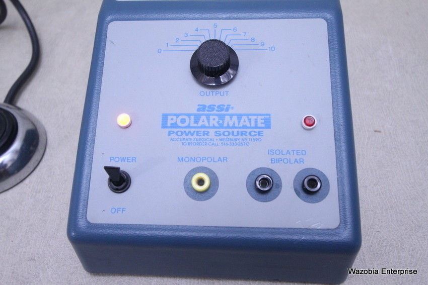 ACCURATE SURGICAL POLAR-MATE POWER SOURCE WITH GEM SWITCH GEM-V38