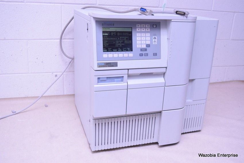 WATERS 2695 ALLIANCE SEPARATIONS MODULE WITH 2487 DUAL ABSORBANCE DETECTOR HPLC