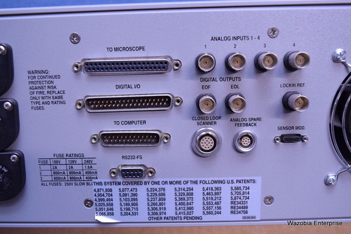 DIGITAL INSTRUMENTS VEECO NANOSCOPE IV SCANNING PROBE MICROSCOPE CONTROLLER NS4