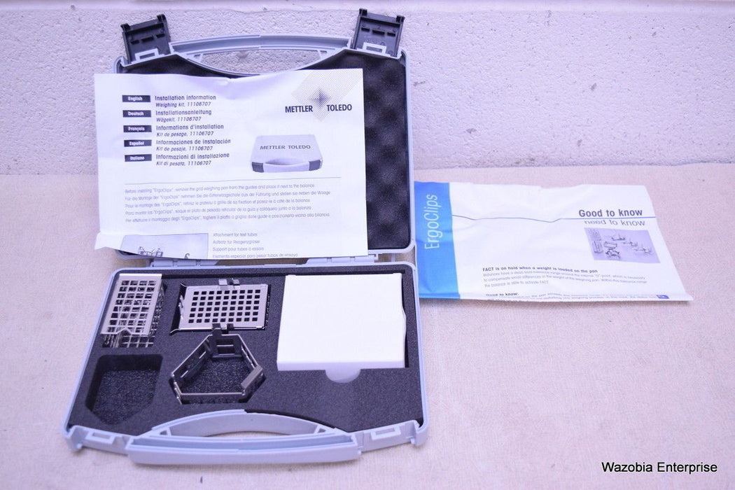 METTLER TOLEDO ERGOCLIPS FOR USE WITH DIGITAL LABORATORY SCALE