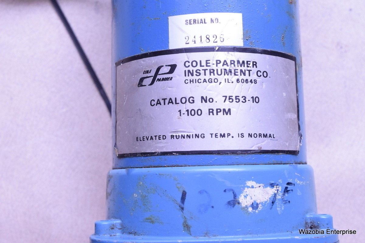 COLE-PARMER PERISTALTIC PUMP 17014 HEAD