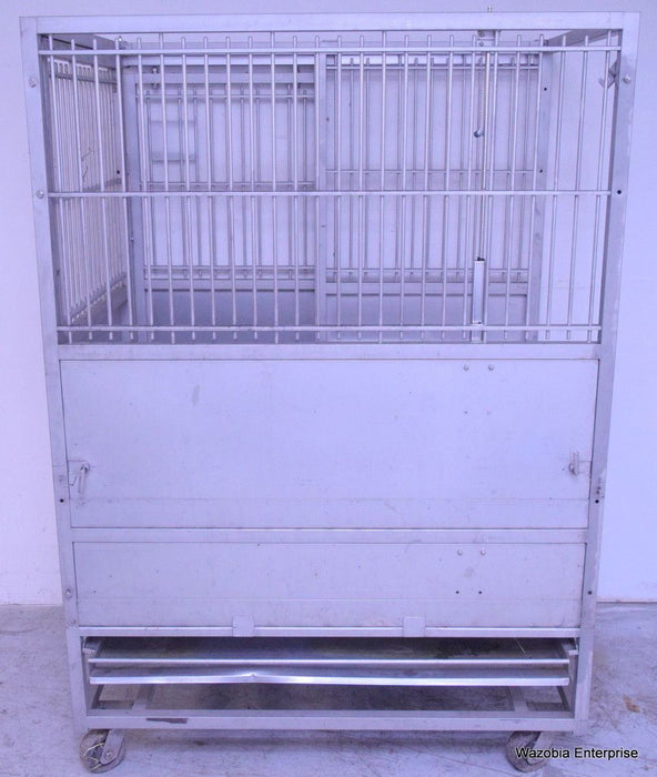 PE&F81970 STAINLESS STEEL ANIMAL CAGE