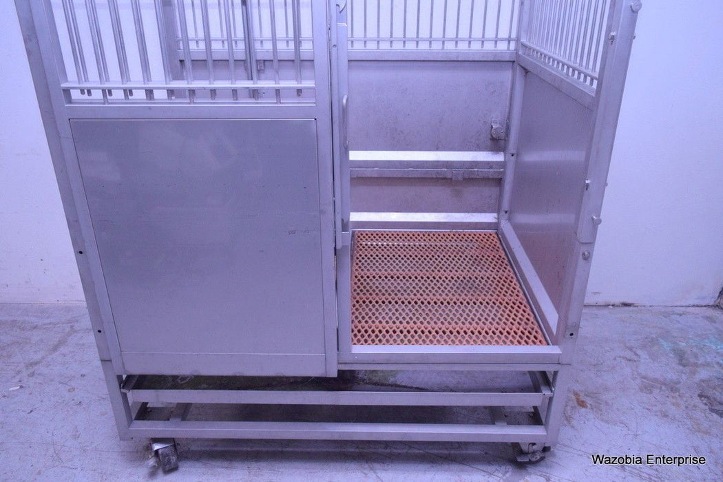 PE&F81970 STAINLESS STEEL ANIMAL CAGE