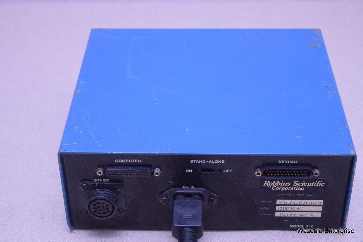 ROBBINS SCIENTIFIC AUTOSCOPE STAGE MICROSCOPE POWER SUPPLY