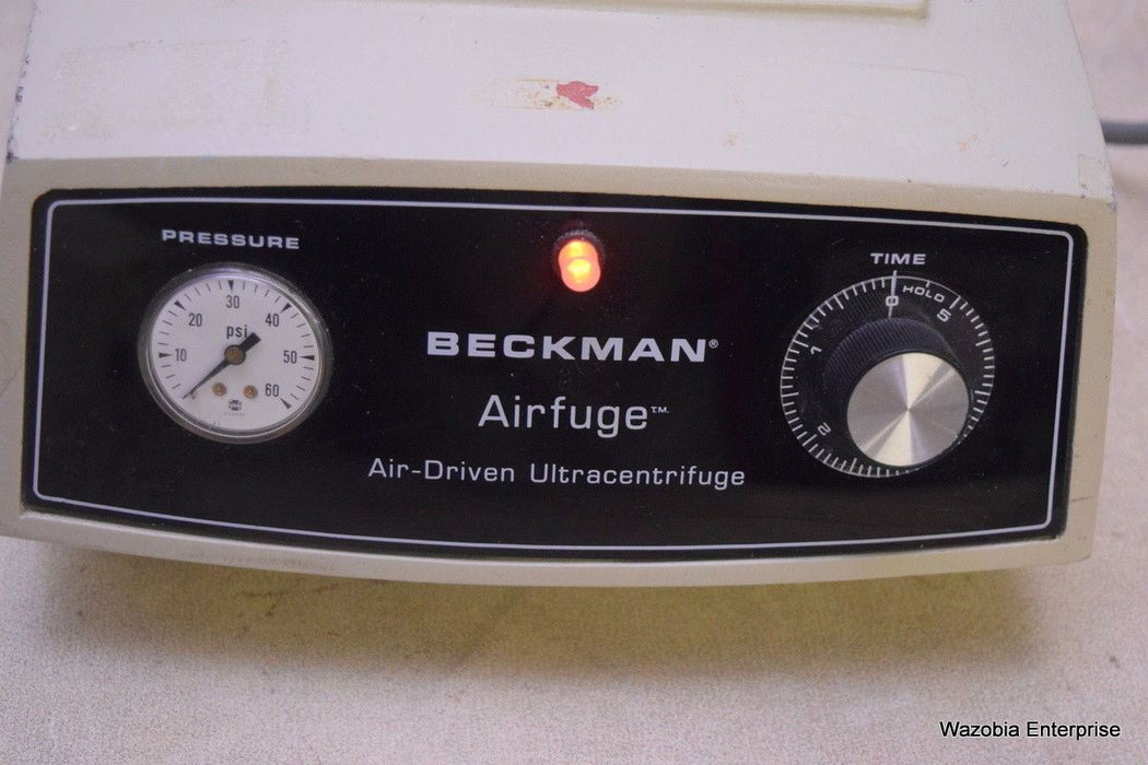 BECKMAN AIRFUGE AIR-DRIVEN ULTRACENTRIFUGE CAT. NO. 350624