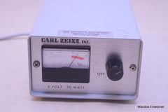 CARL ZEISS 872E ILLUMINATED MICROSCOPE MODEL 910112