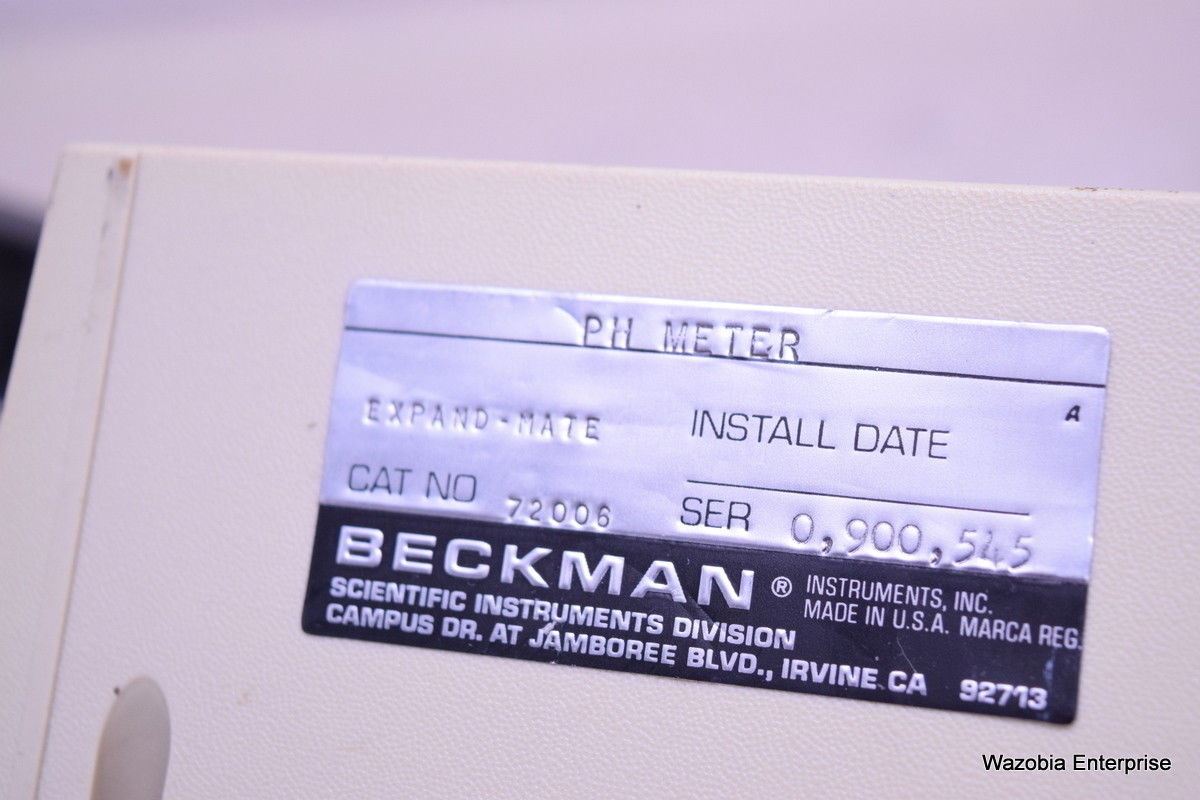 BECKMAN PH METER EXPAND-MATE