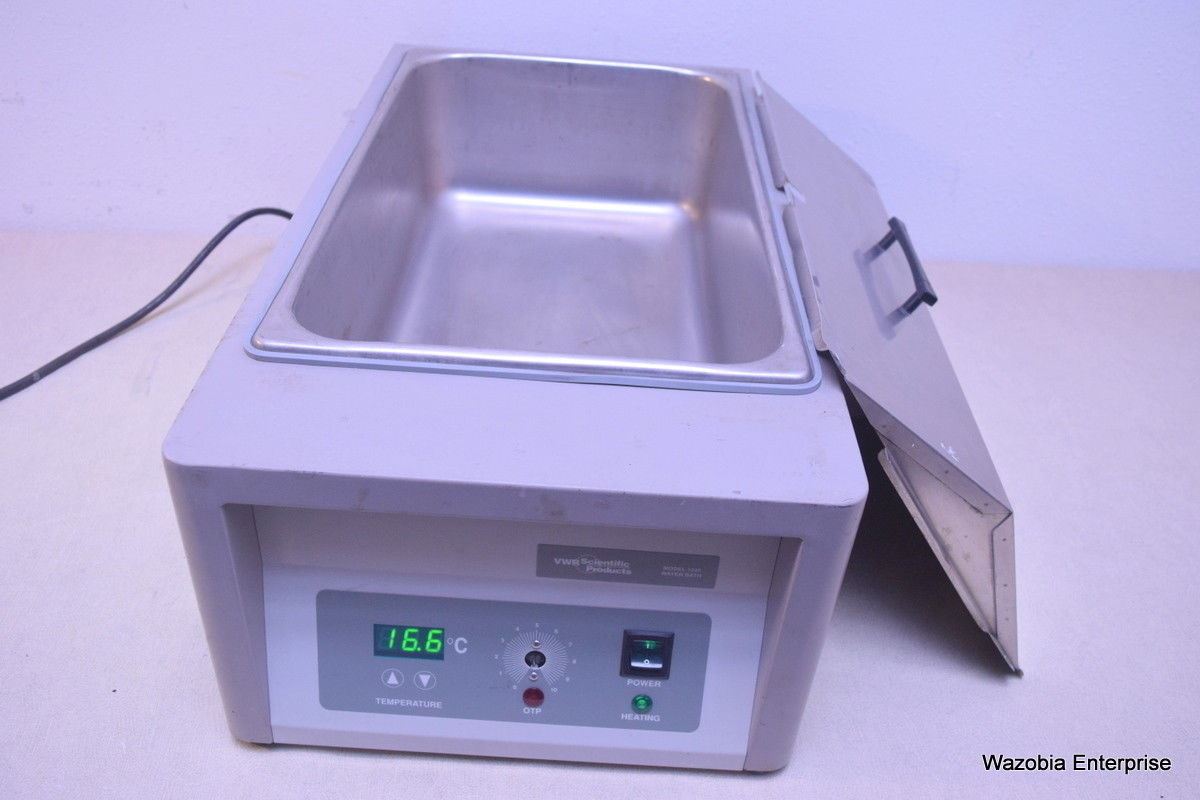 VWR SCIENTIFIC SHEL LAB MODEL 1245 HEATED WATER BATH